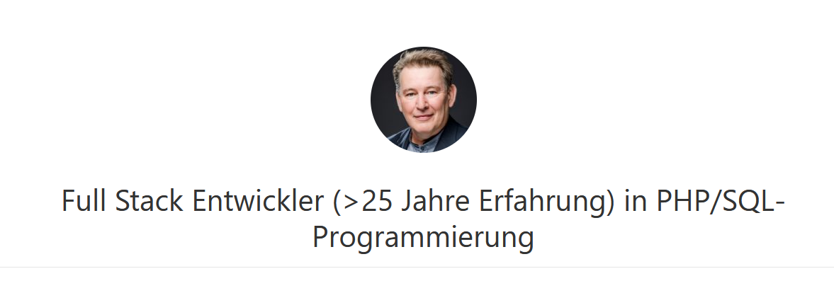 Steffen Tanzmann PHP-Entwicklung